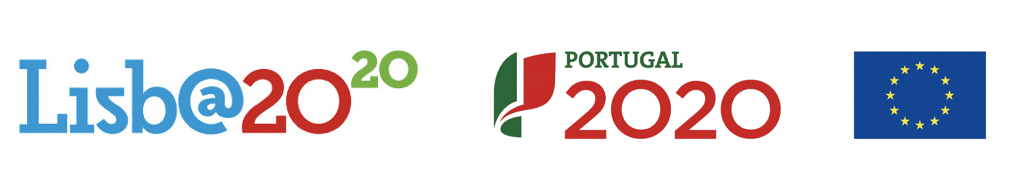 Funding-logos: Lisboa2020 / PT2020 / UE