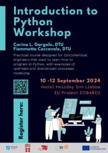 Workshop Announcement: Python for Bioprocess Digitalization