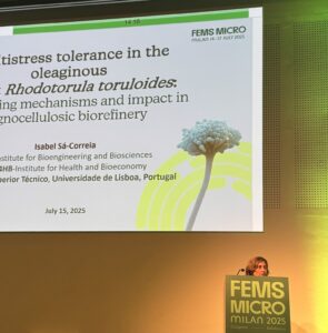Prof. Isabel Sá-Correia Presents at FEMS MICRO 2025 in Milan